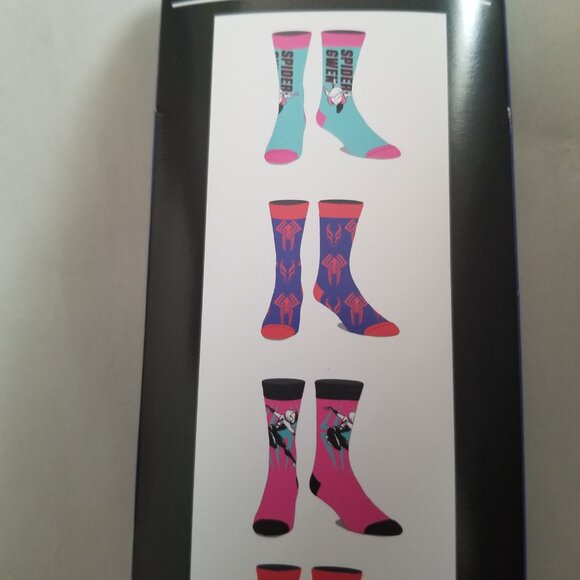 Marvel Spider-man Across The Spider-verse 6 pack socks - Picture 8 of 10